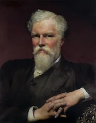 Porträt von Sir Alfred Waterhouse, 1891